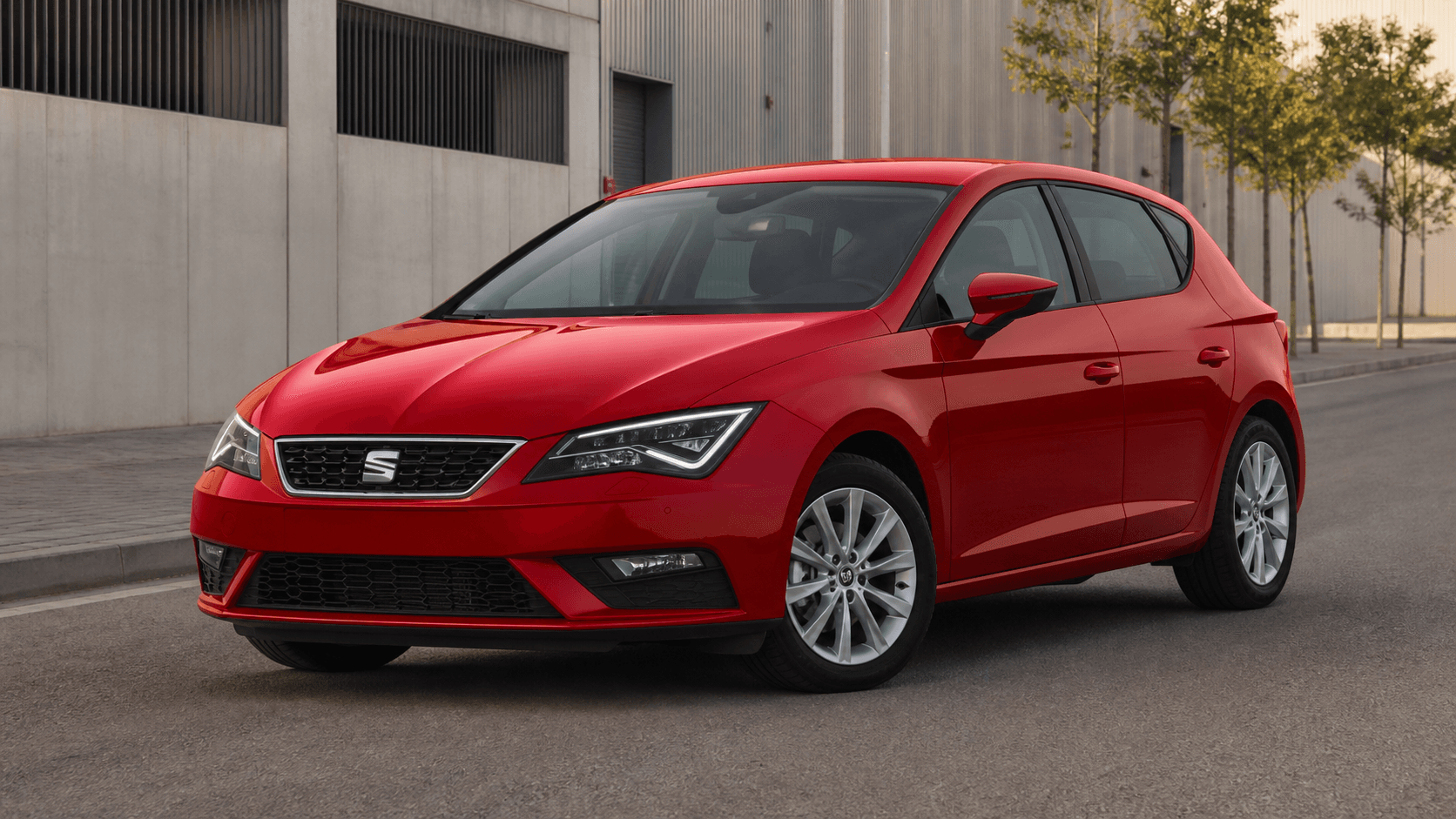 SEAT Leon 5F rojo usado