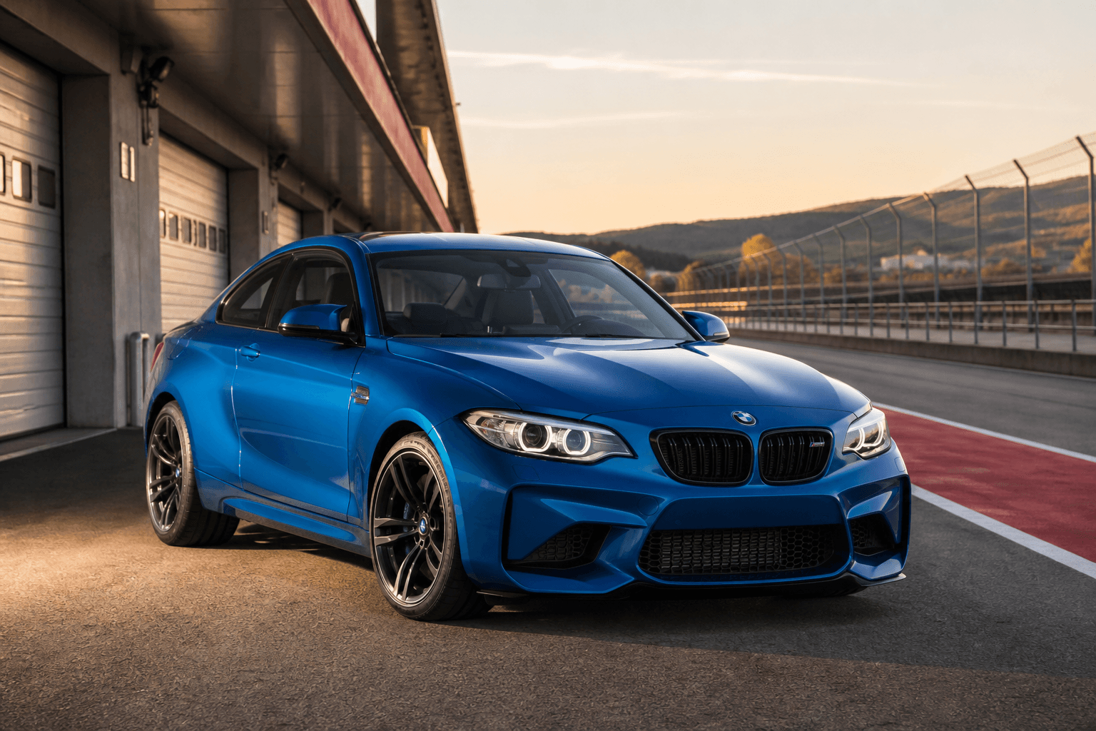 BMW M2 Competition/CS F87 en una imagen generada para MotorAtlas Stage Lab