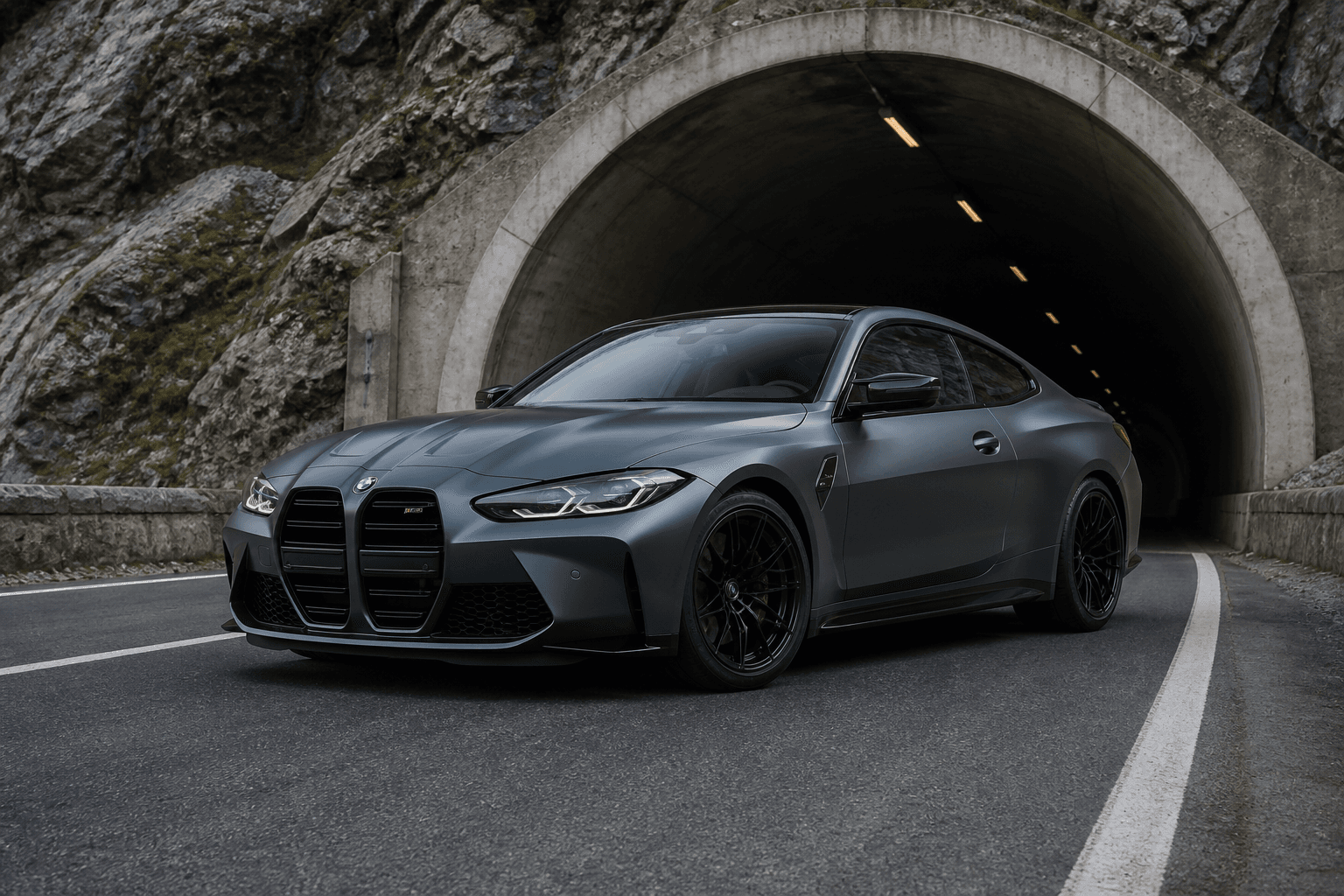 BMW M4 G82/G83 Competition en una imagen generada para MotorAtlas Stage Lab