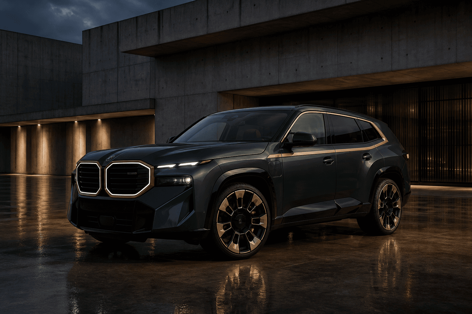 BMW XM G09 en una imagen generada para MotorAtlas Stage Lab
