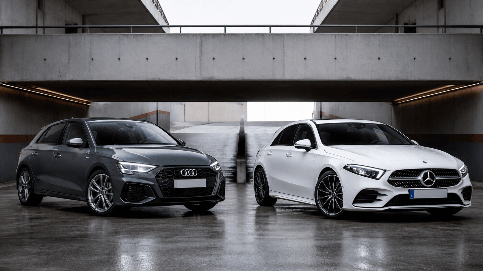 Audi A3 Sportback frente a Mercedes Clase A usado