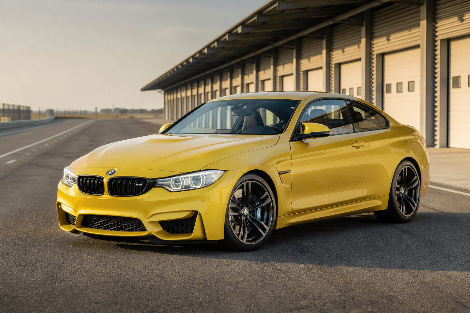 BMW M4 GTS F82 en una imagen generada para MotorAtlas Stage Lab