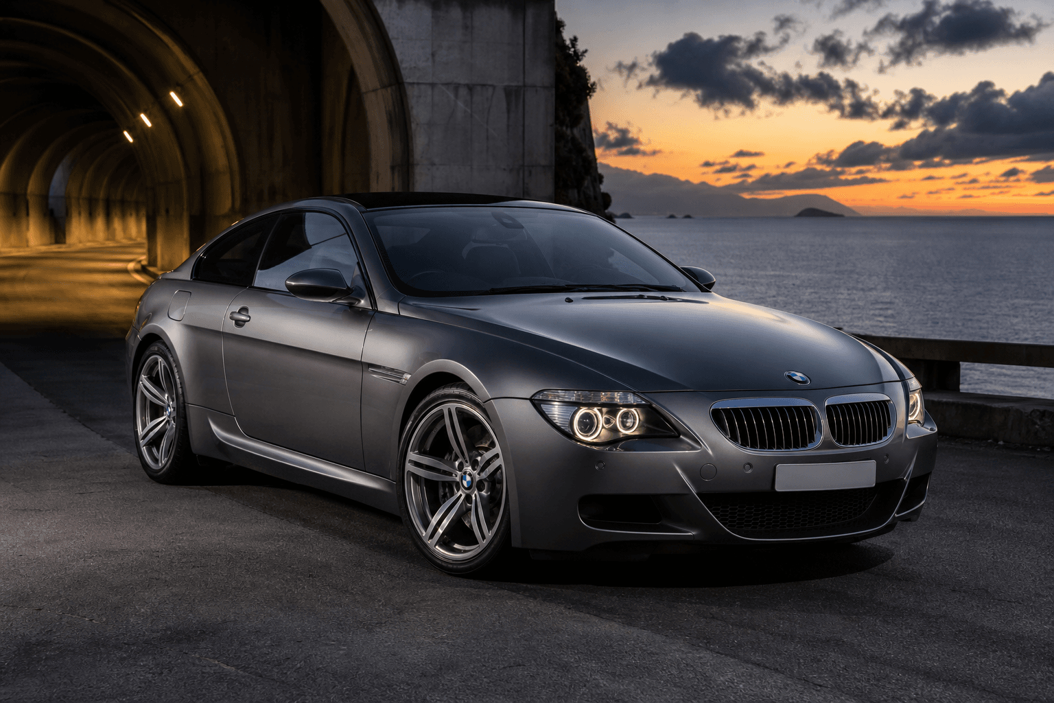 BMW M6 E63/E64 S85 en una imagen generada para MotorAtlas Stage Lab