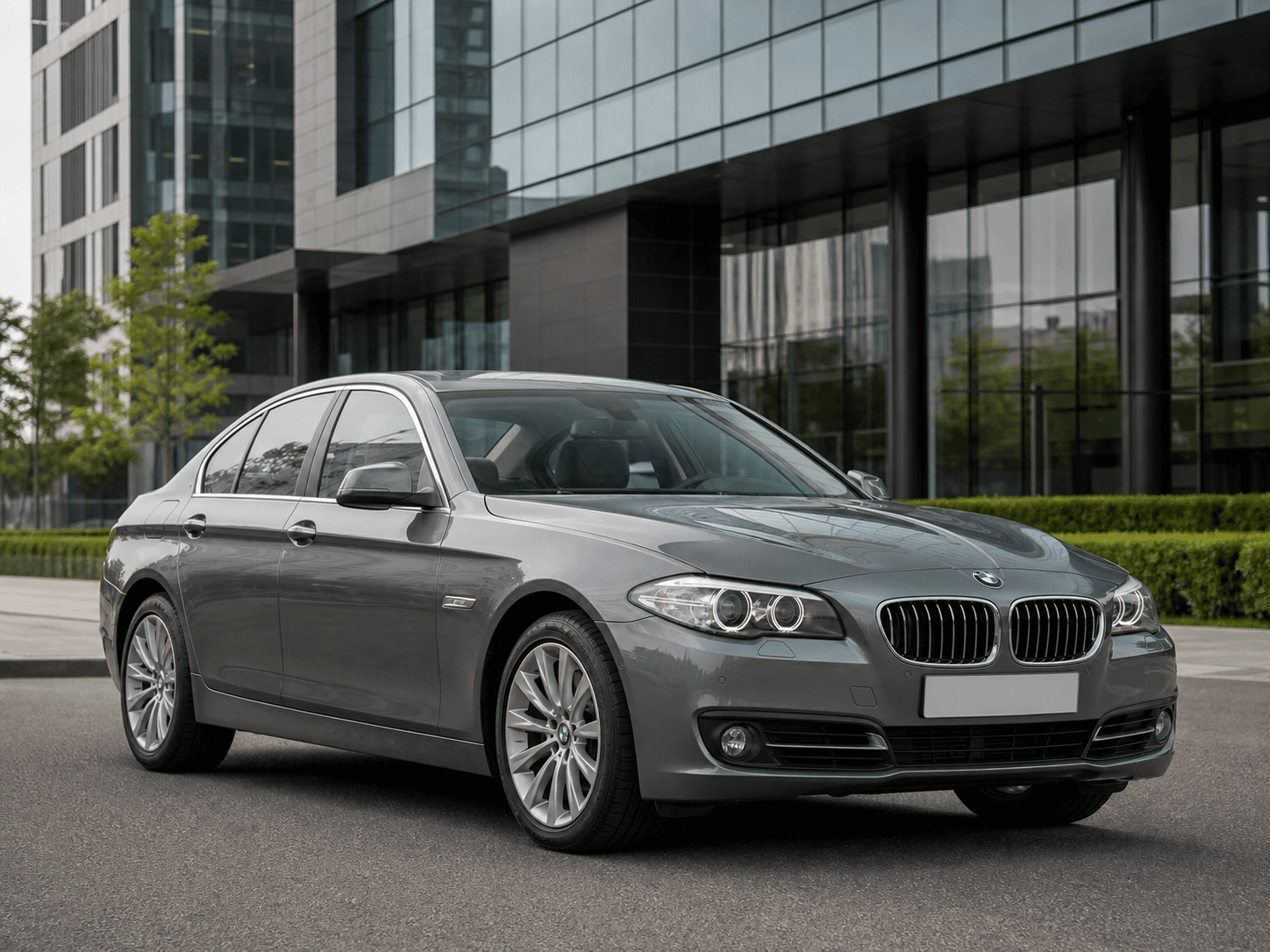 BMW Serie 5 F10 520d N47 en distrito de negocios