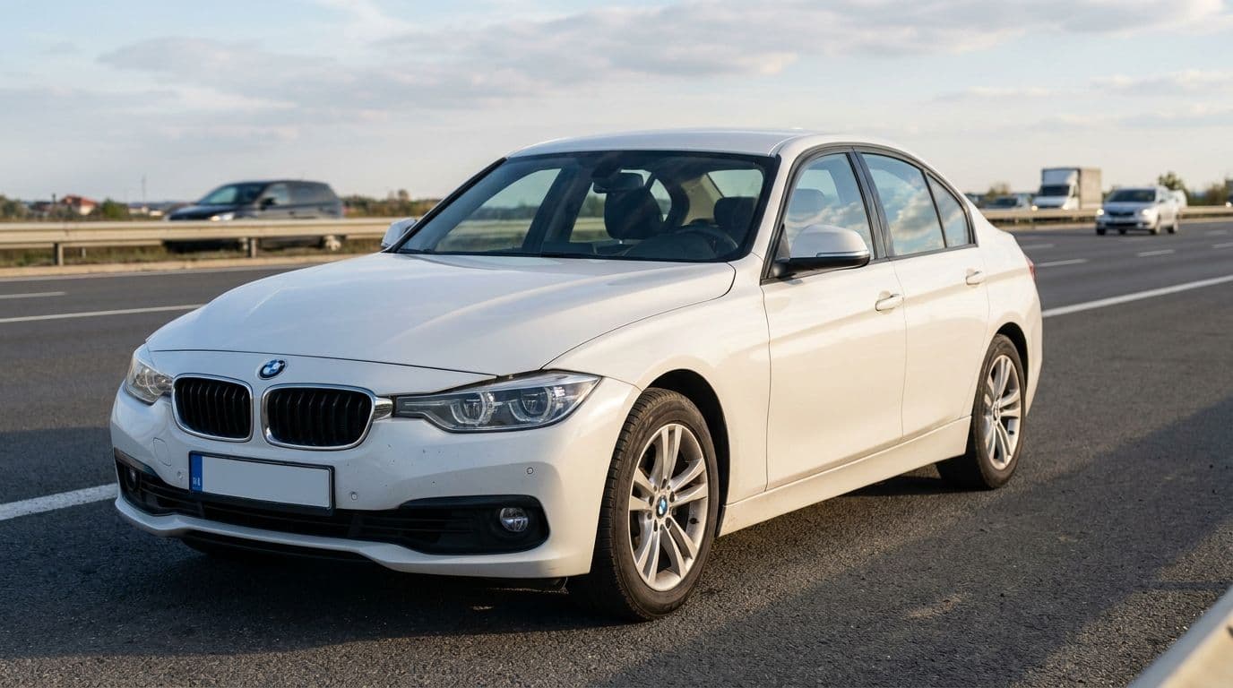 BMW Serie 3 F30 LCI 320d B47 en autopista